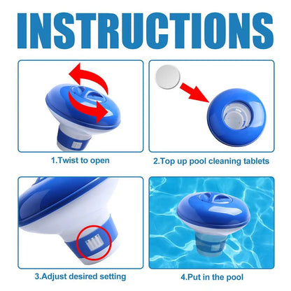 CHLORINE DISPENSER FOR POOL